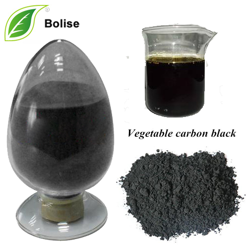 Colore nero carbone vegetale naturale
