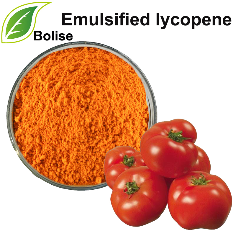 Emulsified lycopene