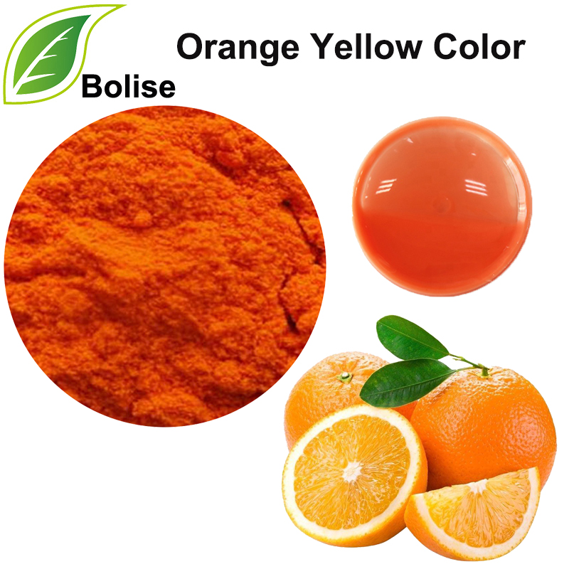 Natuurlijke citrusvrucht (oranjegele kleur)