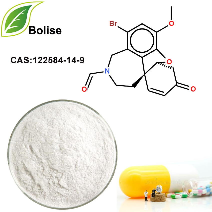 (4aR,8aR)-rel-1-Bromo-4a,5,9,10-tetrahydro-3-methoxy-6-oxo-6H-benzofuro[3a,3,2-ef][2]benzazepine-11(12H)-carboxaldehyde