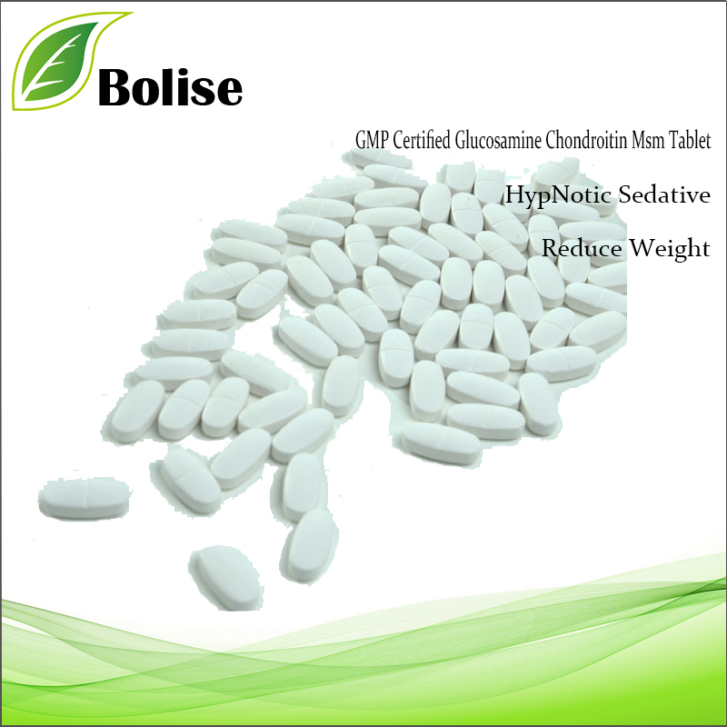 GMP Certified Glucosamine Chondroitin Msm Tablet