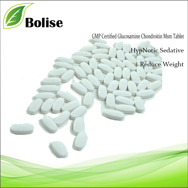 GMP Sertifikalı Glucosamine Chondroitin Msm Tablet