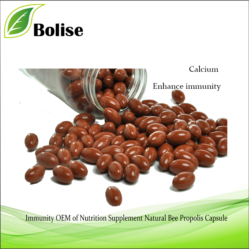 Immunity OEM of Nutrition Supplement Natural Bee Propolis Capsule