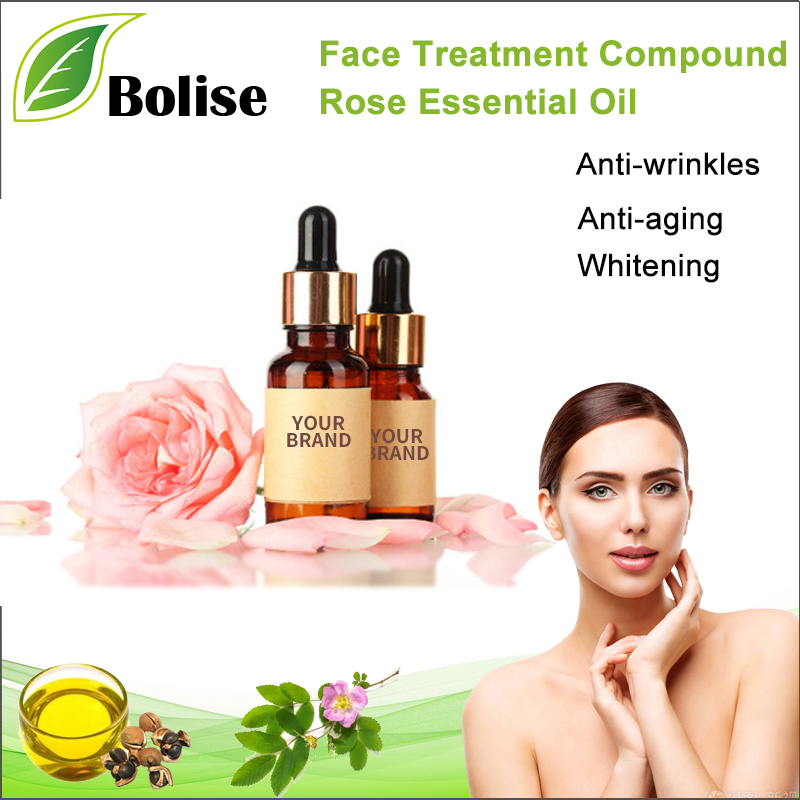 OEM Private Label Face Treatment Compound น้ำมันหอมระเหยโรส OEM Private Label Face Treatment Compound น้ำมันหอมระเหยโรส