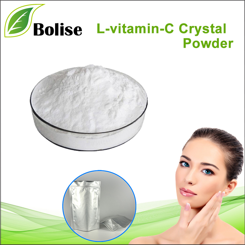 L-vitaminë-C pluhur kristali