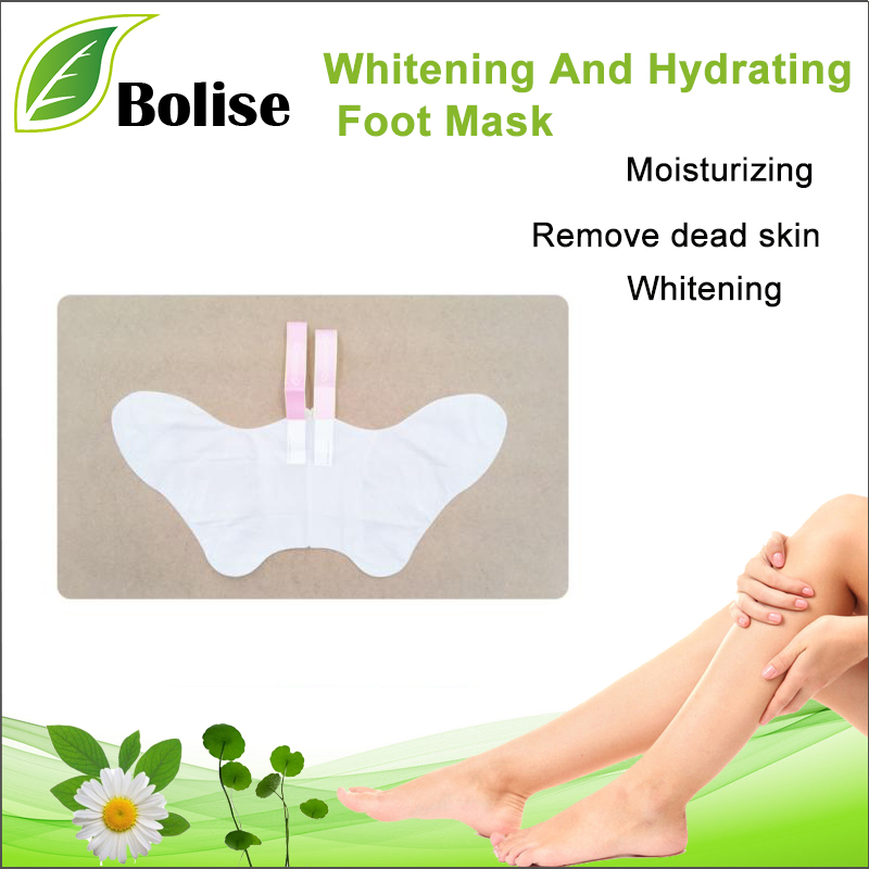 OEM Whitening और हाइड्रेटिंग फुट मास्क --- विभिन्न संयंत्र निकालें