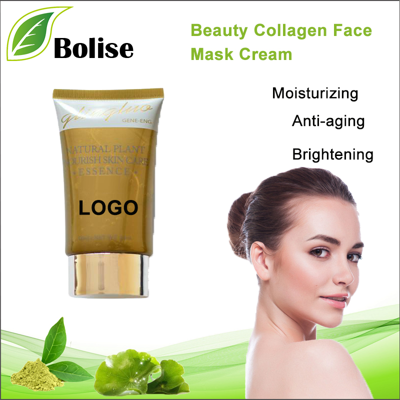 Masque de collagène beauté visage hiver soins de la peau