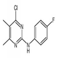 4-Chloro-2-(4-fluorophenylamino)-5,6-dimethylpyrimidine 4-Chloro-2-(4-fluorophenylamino)-5,6-dimethylpyrimidine