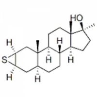 Androstan-17-ol, 2,3-epithio-17-methyl-, (2a,3a,5a,17b)- Androstan-17-ol, 2,3-epithio-17-methyl-, (2a,3a,5a,17b)-