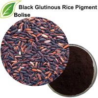 Černý lepkavý rýžový pigment