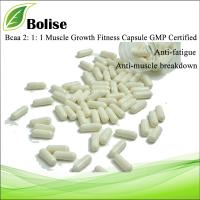 Bcaa 2: 1: 1 Muscle Growth Fitness Capsule GMP Certified