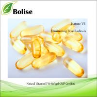 Natural Vitamin E Ve Softgel GMP Certified